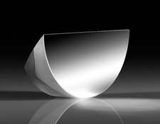 25.4mm Enhanced Aluminum Coated λ/10 D-Shaped Pickoff Mirror, #36-135
