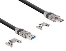5m USB 3.1 Locking Cable, #37-343