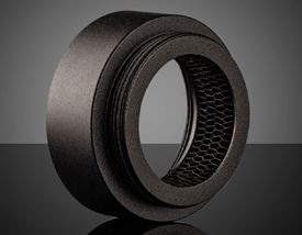 10mm Length, Acktar Hexa-Black™ C-Mount Noise Reduction Extension Tube	